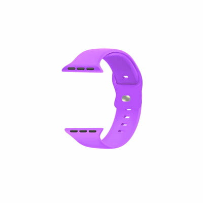 Correa Apple Watch Silicona Violeta Claro S/M 42x44x45 MM