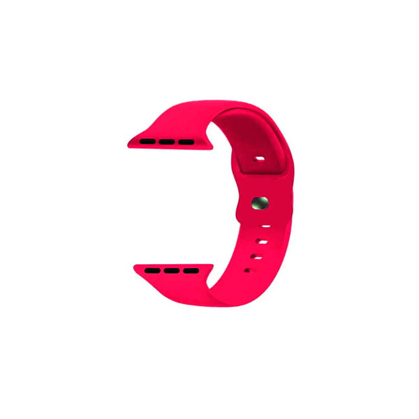 Correa Apple Watch Silicona Fucsia M/L 42x44x45 MM