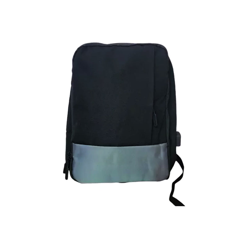 Mochila Notebook Salida USB Audio Negro 35x30x14 CM