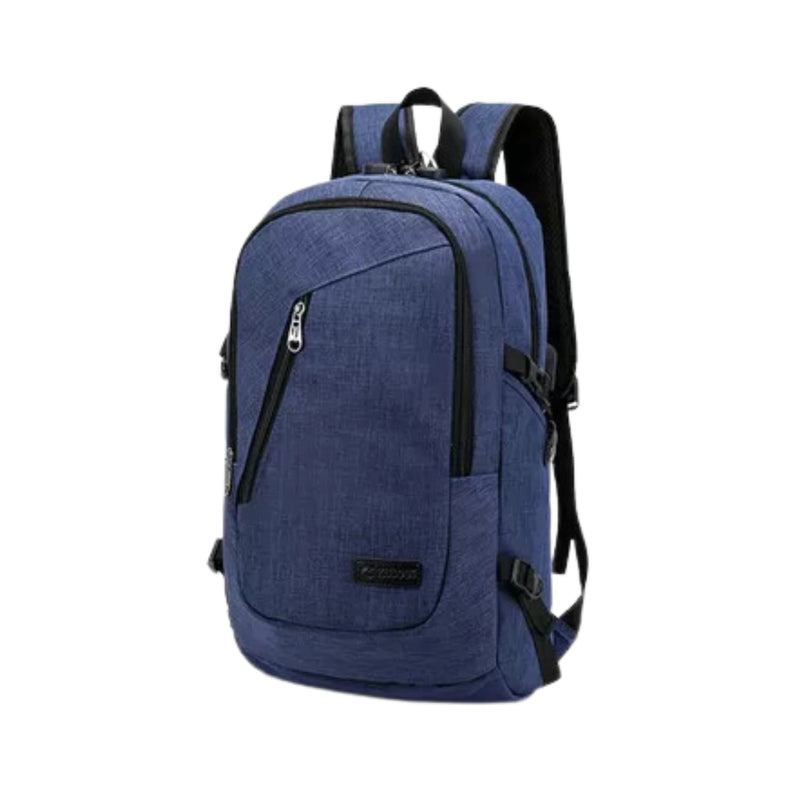 Mochila Antirrobo 30 LT Cable USB Azul