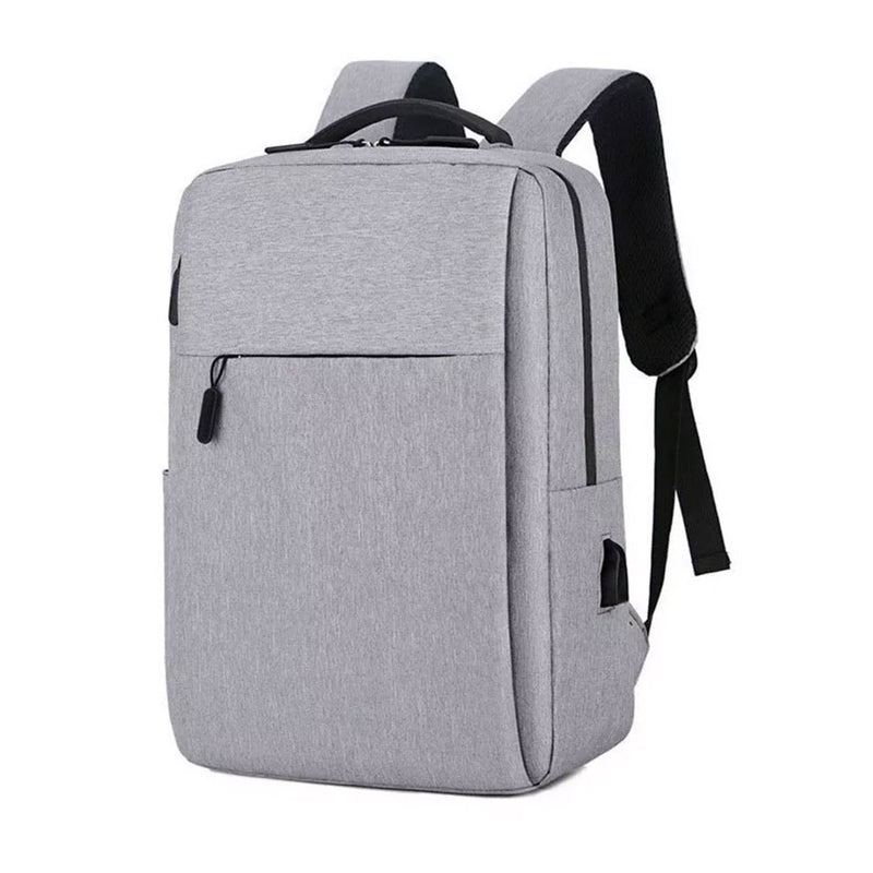 Mochila Notebook Impermeable Puerto USB 20-35 LT Gris