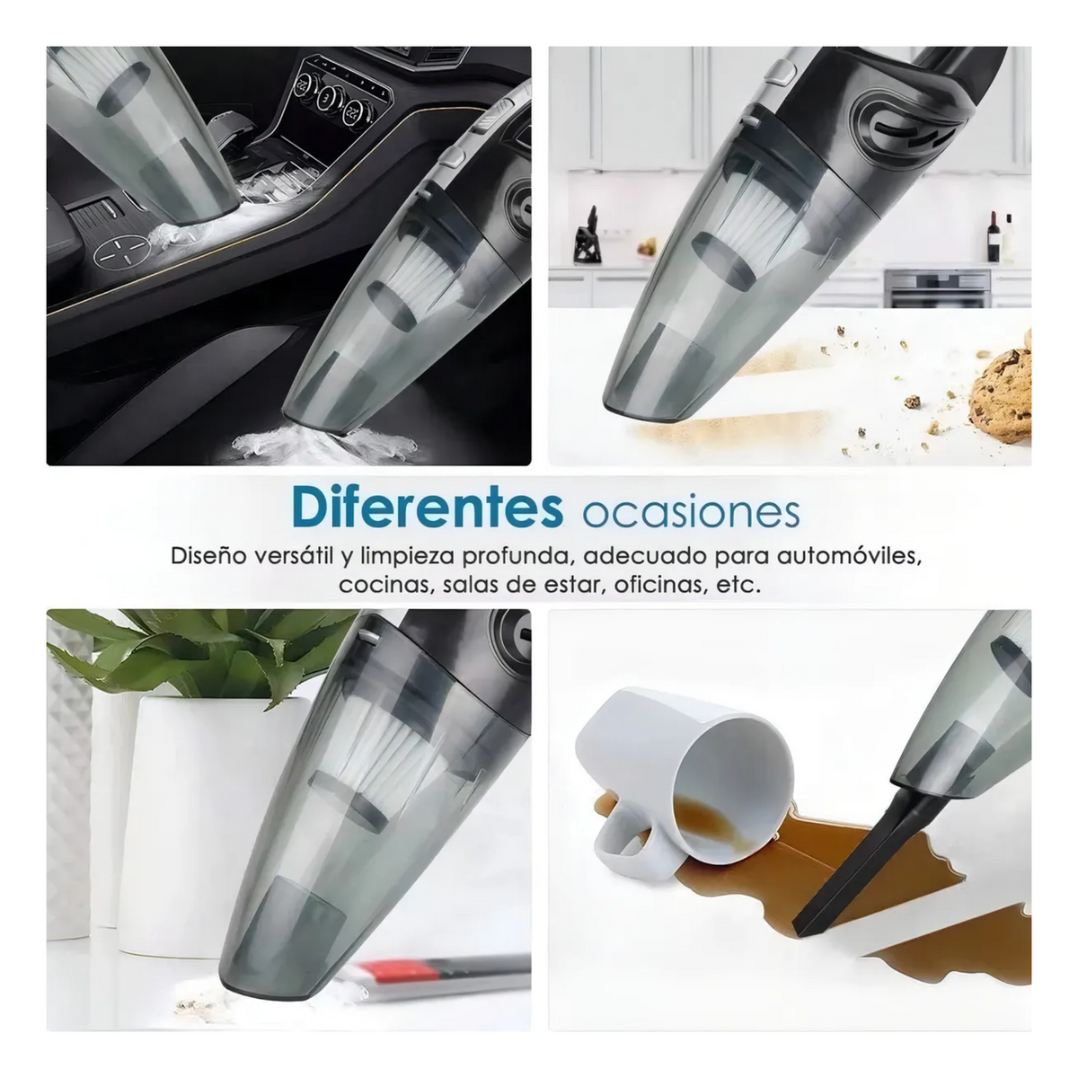 Aspiradora Mano Portatil Electrica Manual 120 Watt
