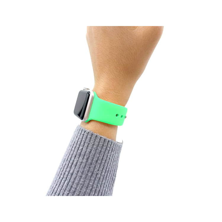 Correa Apple Watch Silicona Verde S/M 42x44x45 MM