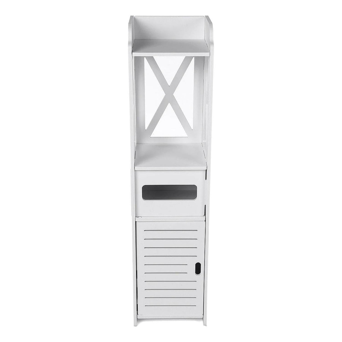 Estante Baño Organizador Multiuso 80x20x18 CM Blanco