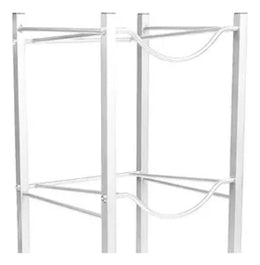 Organizador Estante Rack 3 Botellones Agua 20 LT Blanco