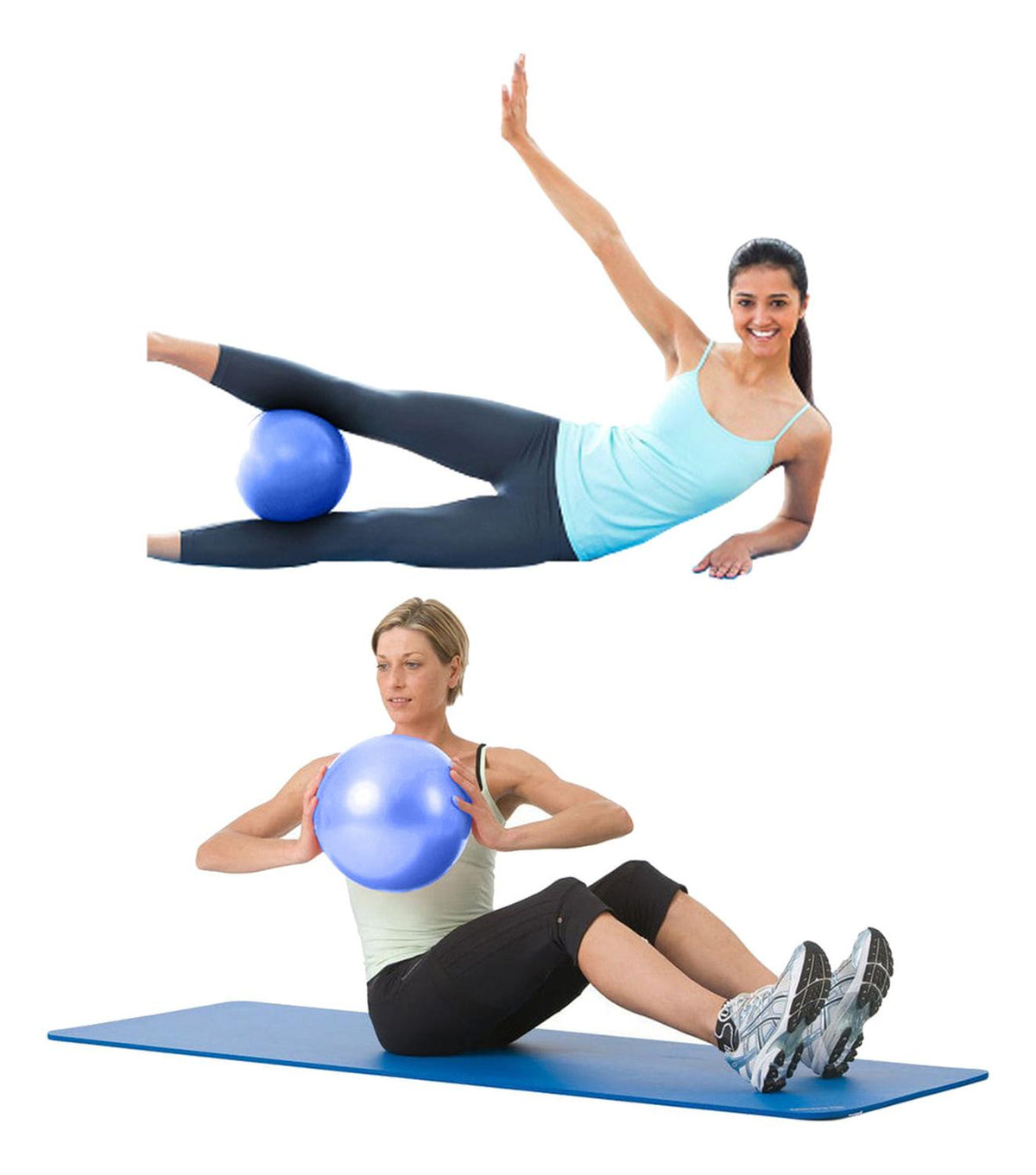 Pelota Yoga Deportes Pilates Pequeña Azul