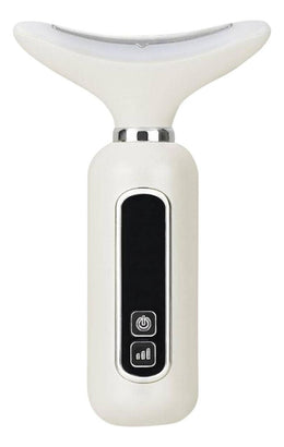 Masajeador Reductivo SkinCare Cuello Rostro Ultrasónico Blanco