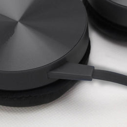 Audífonos Extra Bass Micrófono 3.5 MM Plug Estéreo Negro