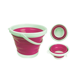 Lavadora Portátil Limpieza Plegable Rosado