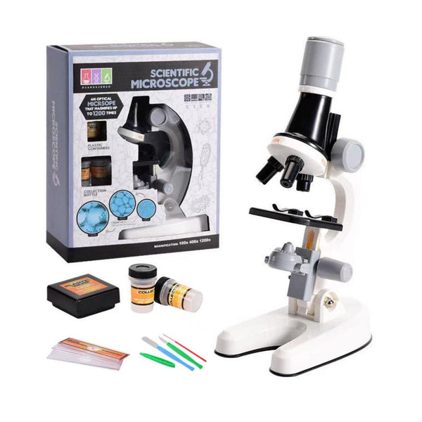 Microscopio Educativo Juguete Niños Kit Accesorios