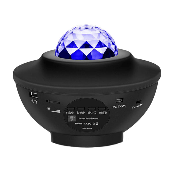 Proyector Galaxia Estrellas LED Sonido Bluetooth