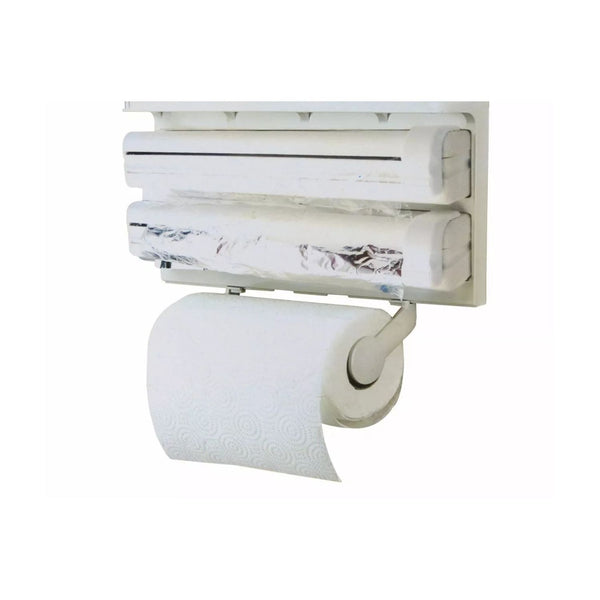 Dispensador Multifuncional Triple Cocina Film Papel