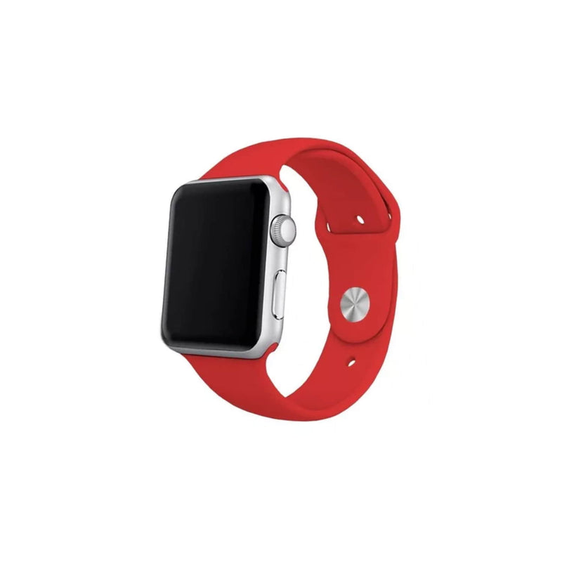 Correa Apple Watch Silicona Rojo M/L 38x40x41 MM