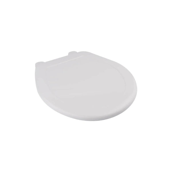 Tapa Baño WC Asiento Inodoro Redondo Universal 42x39x4 CM Blanco