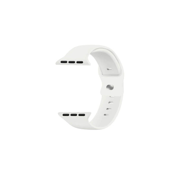 Correa Apple Watch Silicona Blanco S/M 38x40x41 MM