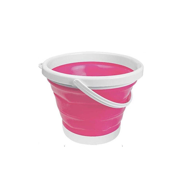 Lavadora Portátil Limpieza Plegable 18 Watt Rosado