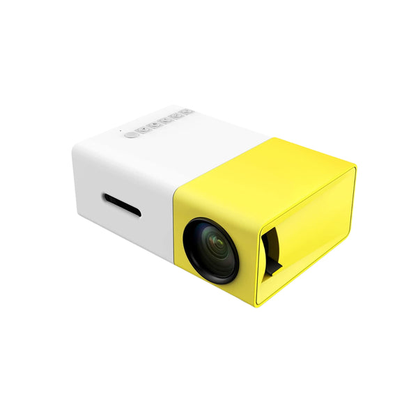 Mini Proyector Video Película USB Hdmi Amarillo Resolución 320 x 240