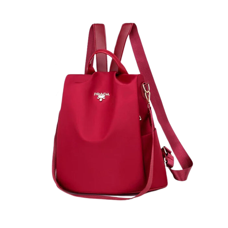 Cartera Mochila Multifuncional Impermeable 31x14 CM Rojo