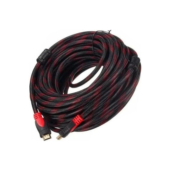 Cable Hdmi 15 MTS Full HD Blindado Enmallado