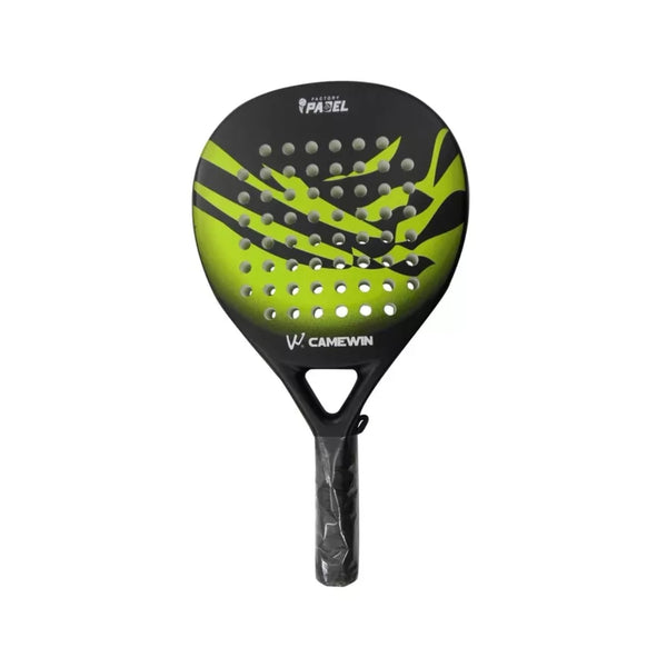 Pala Pádel Híbrido Carbón Fibra 38 MM + Bolso Deporte Verde