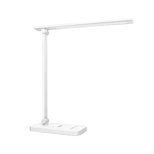 Lámpara Cargador Táctil LED Escritorio Plegable 29x33x17 CM Blanco