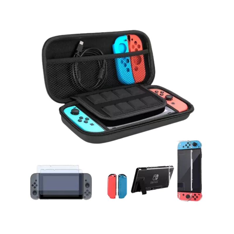 Carcasa Estuche Protector Nintendo Switch Normal 17 En 1