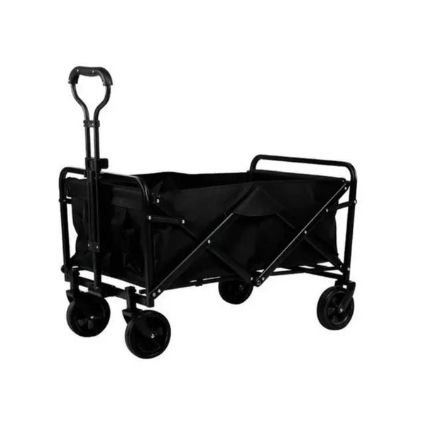 Carrito Compras Plegable Camping Pro Max Negro