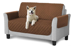 Funda Cobertor Protector Sofá Sillón 2 Cuerpos Café