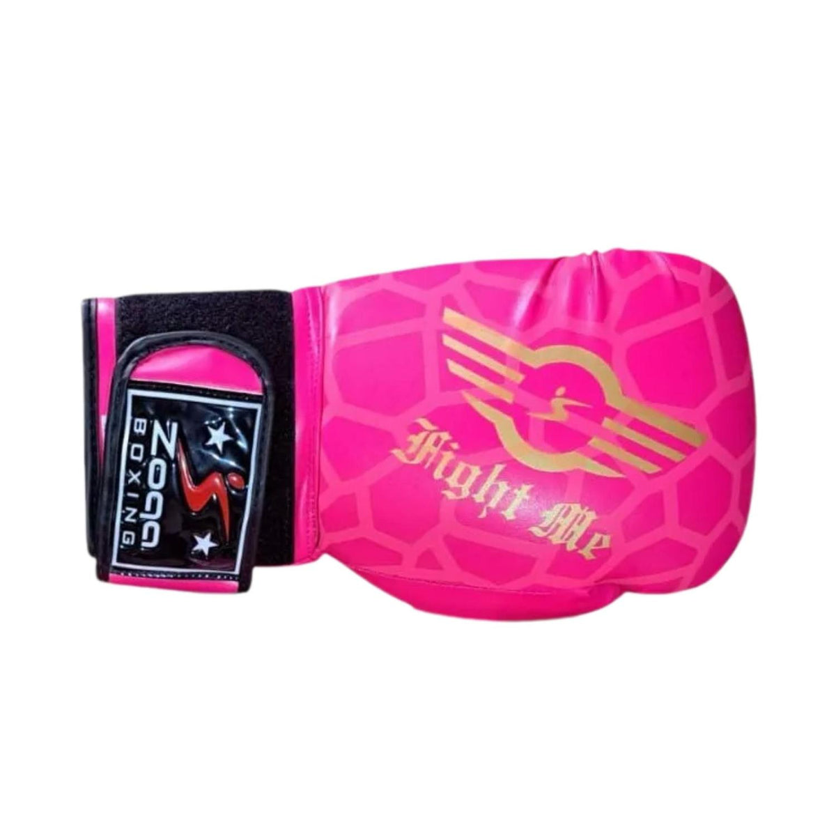 Guantes Boxeo Artes Marciales Velcro Rexion 12 Onzas Rosa