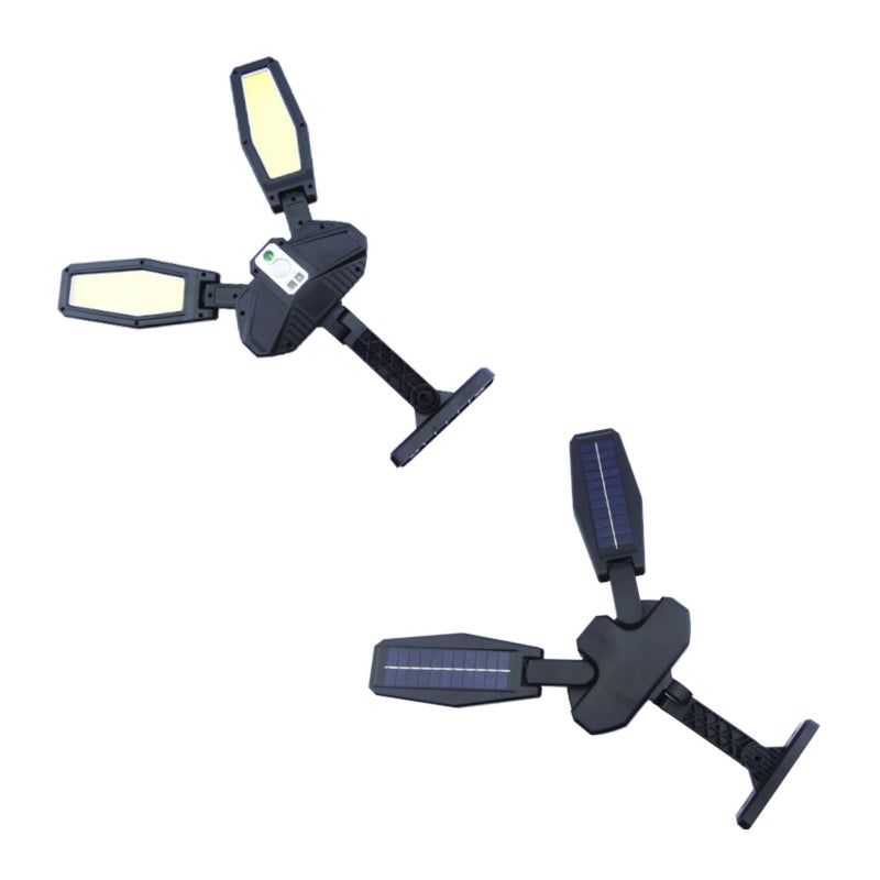 Foco Solar Brazo Doble 202 LED COB Control