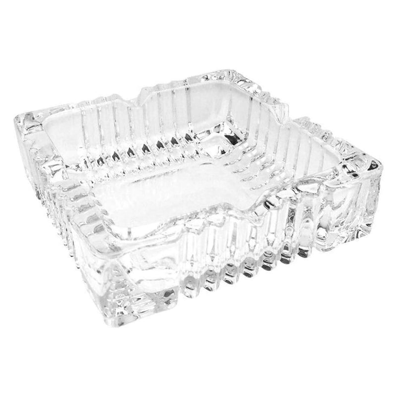 Set 3 Ceniceros Cristal Tallado 14x3 CM