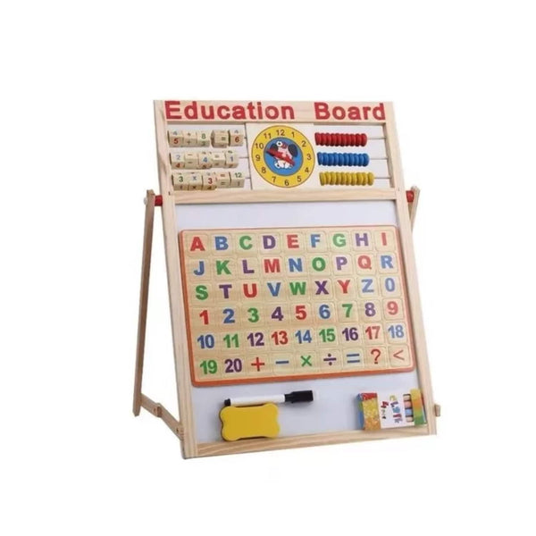 Pizarra Educativa ABC Abaco Multipropósito 44x37 CM