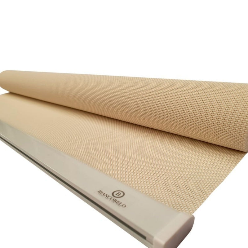 Cortina Roller Tejido Sunscreen Beige 90x240 CM