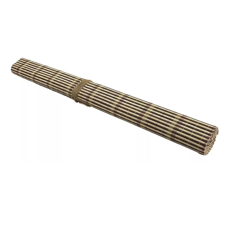 Cortina Persiana Roller Enrollable Bambú Chocolate 120x180 CM