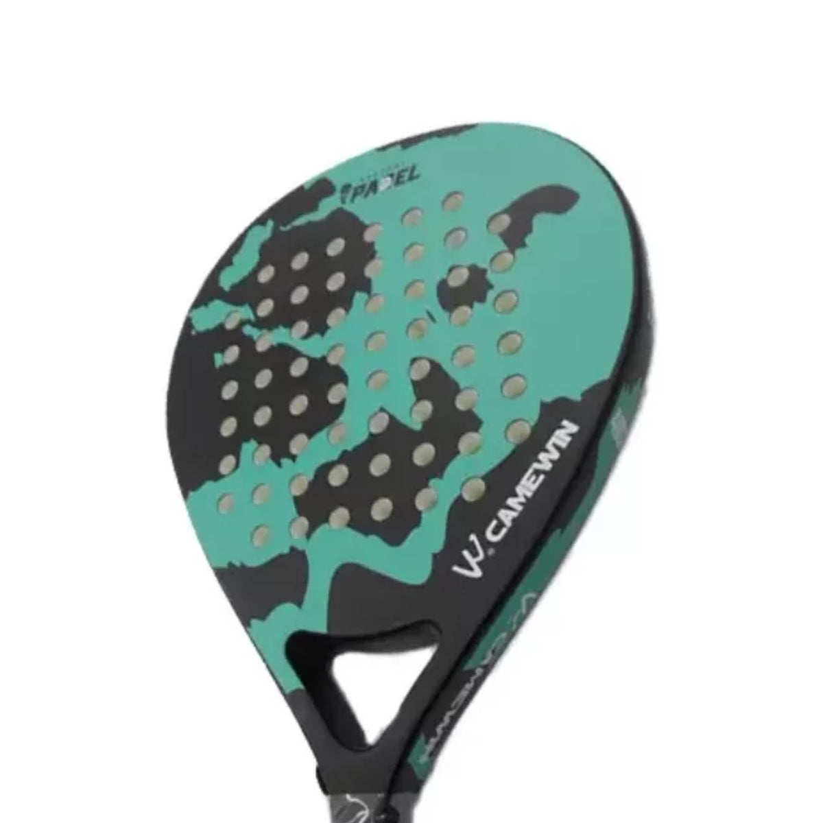 Pala Pádel Carbono Híbrido 38MM + Bolso Deporte Turquesa