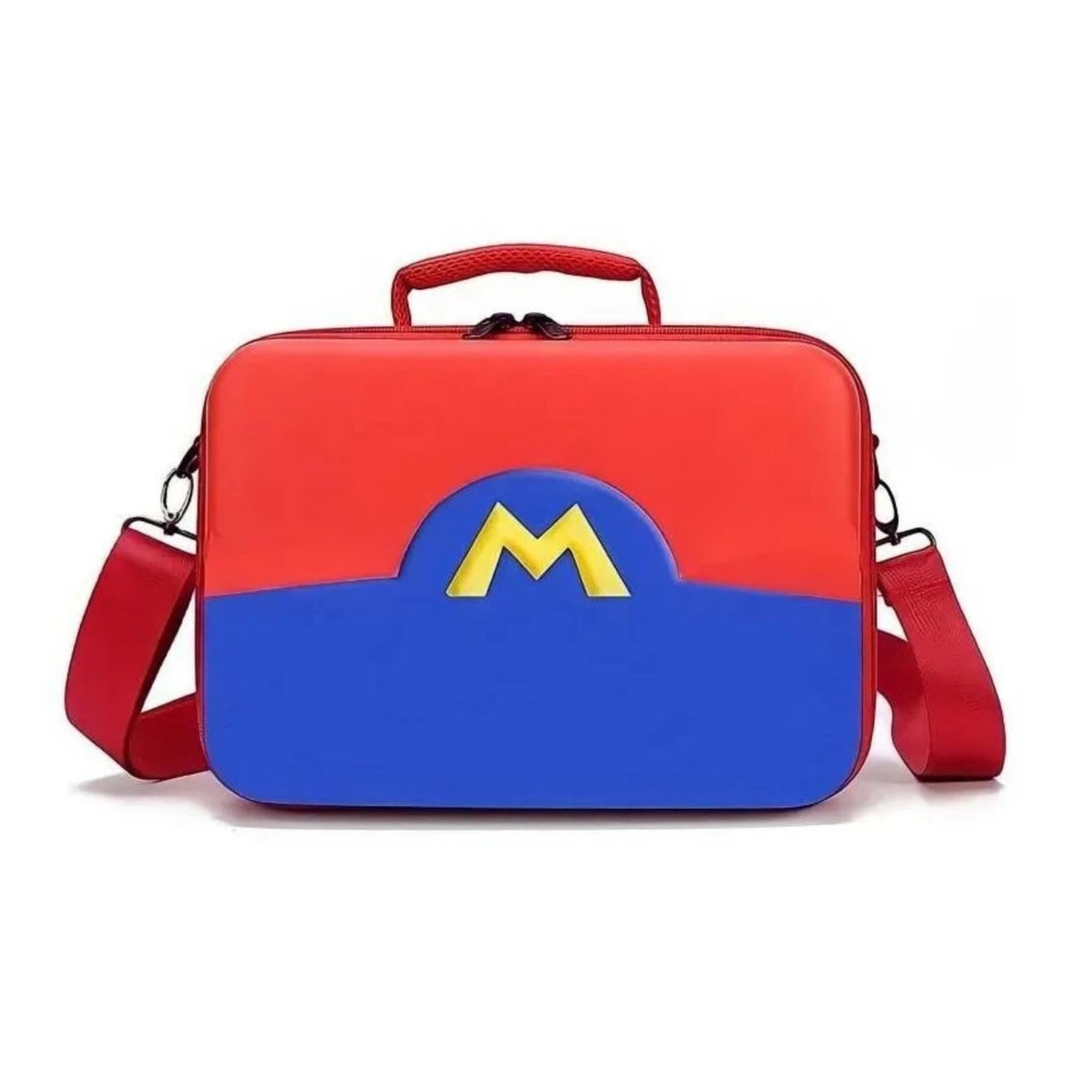 Estuche Funda Protectora Consola Nintento Switch Correa Hombro Mario Bros