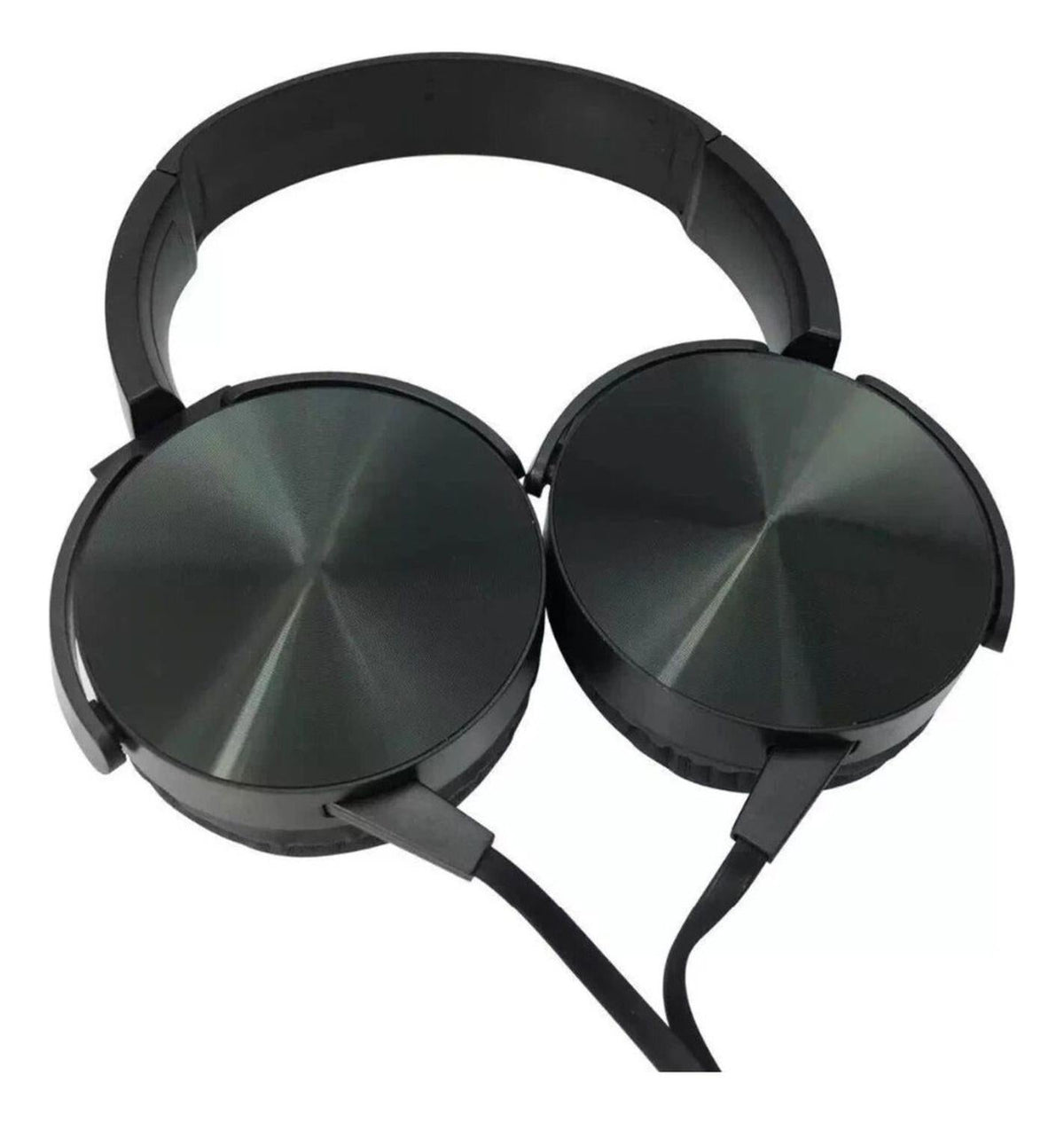 Audífonos Extra Bass Micrófono 3.5 MM Plug Estéreo Negro
