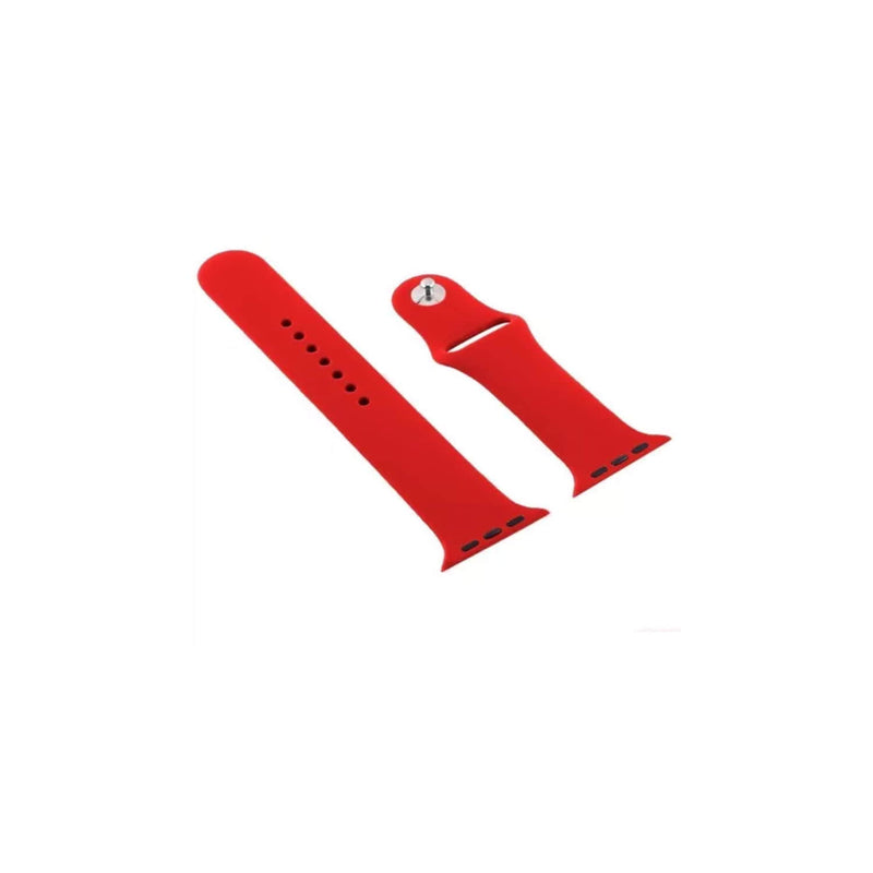 Correa Apple Watch Silicona Rojo M/L 38x40x41 MM