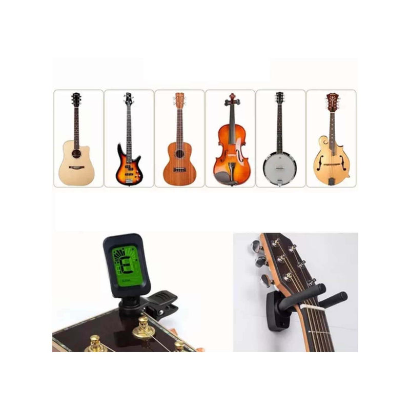 Kit 66 Accesorios Guitarra Acústica Cuerdas