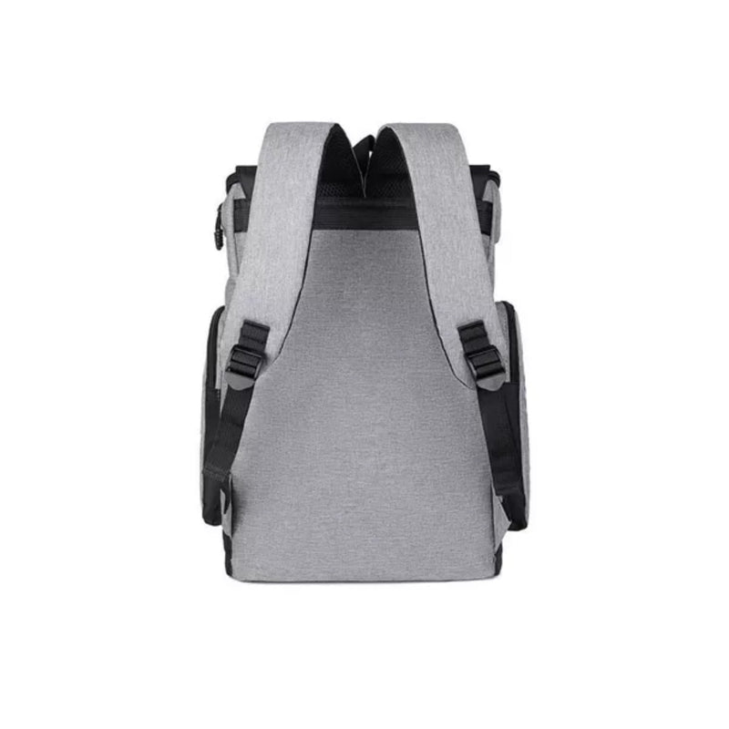 Mochila Maleta Seguridad Antirrobo Impermeable20-40 L Gris