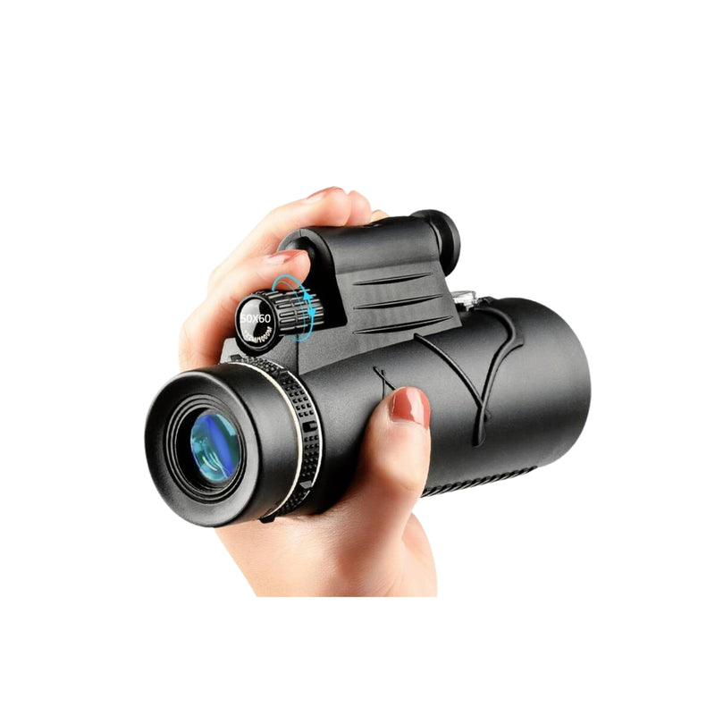 Telescopio Monocular Portátil Exteriores HD Brújula