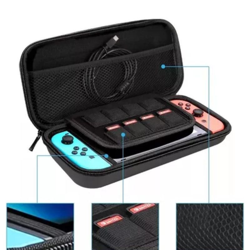 Carcasa Estuche Protector Nintendo Switch Normal 17 En 1