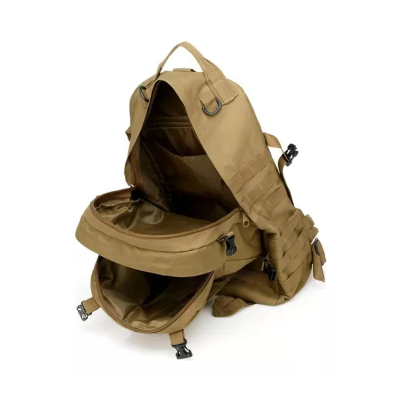 Mochila Táctica Militar Desmontable 50 LT 3 Piezas