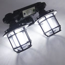 Farol Solar Doble 192 LED 26X17X12 CM