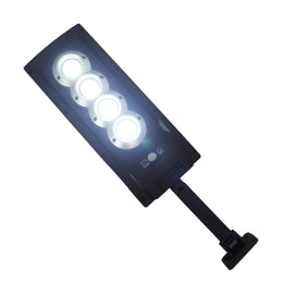 Foco Mini Solar Pared 4 Placas LED COB Brazo