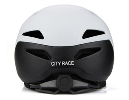 Casco Bicicleta Skate Regulable Profesional M Blanco