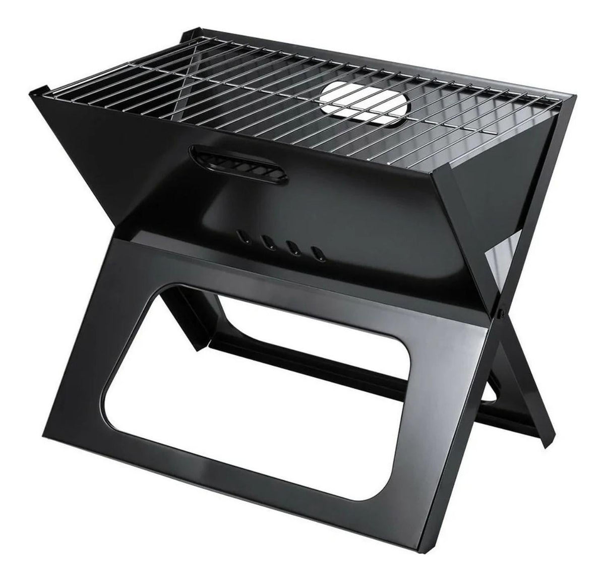 Parrilla Plegable Portátil Metal 44x36x28 CM