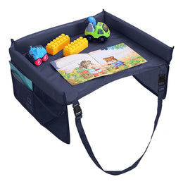 Mesa Viaje Infantil Automóvil Azul