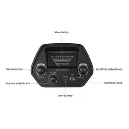 Detector Metales Sensitivo Subterráneo Pantalla LCD