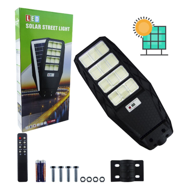 Foco Poste Solar 800 Watt 12 Placas 480 LED Control